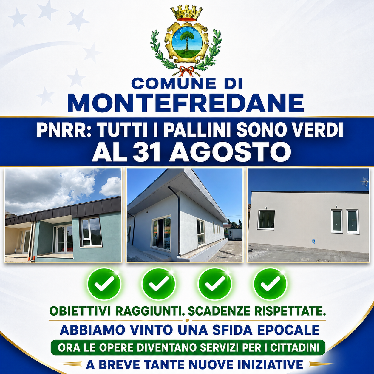 Immagine di copertina: PNRR: AQUINO, A MONTEFREDANE TUTTI GLI OBIETTIVI RAGGIUNTI